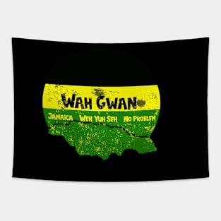 Wah Gwan Jamaica Tapestry