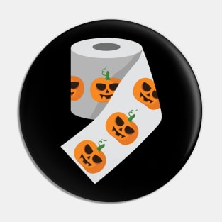 Halloween Pumpkin toilet paper Pin