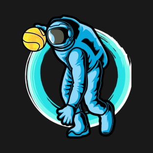 Astronaut Dribble Astro Space T-Shirt