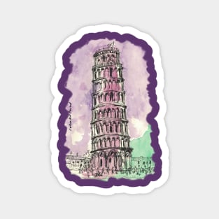 The Tower of Pisa (Torre di Pisa) Magnet
