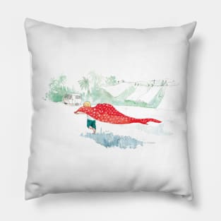 Running free Pillow