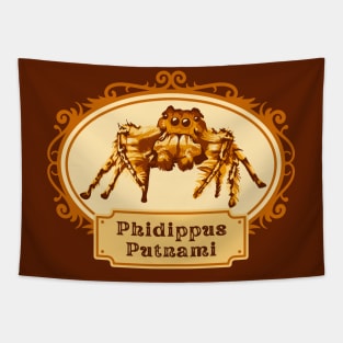 Phidippus Putnami - Jumping Spider Tapestry