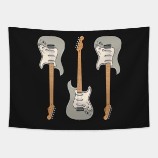 Triple Inca Silver Stratocaster Tapestry