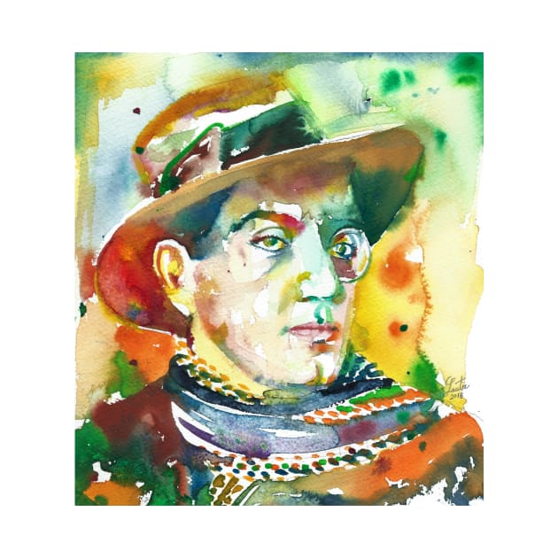 FRITZ LANG watercolor portrait .2 by lautir