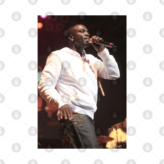 Akon Photograph by Concert Photos