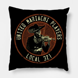 United Mariachi Players Pillow