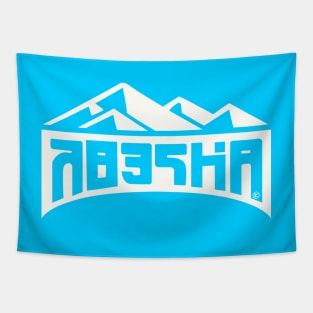 Blue Peaks Tee Tapestry