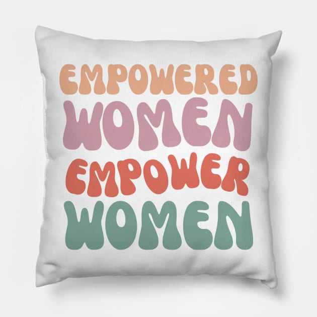 Empower Women: Together We Rise Pillow by neverland-gifts