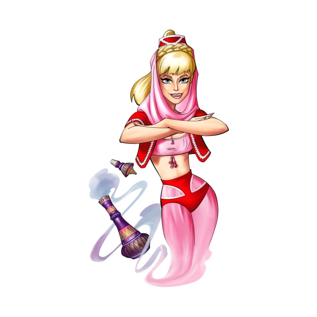 All i do is think and blink i dream of jeannie t shirt teepublic