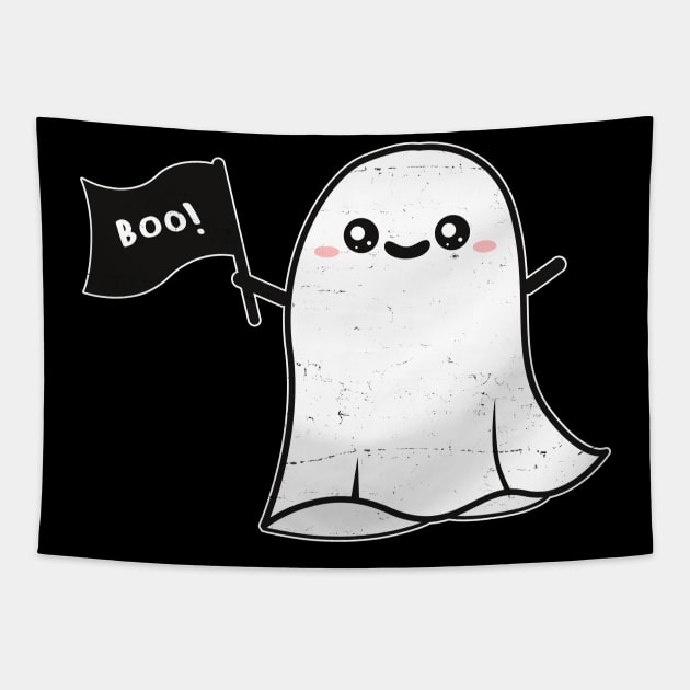 Boo Ghost Tapestry by Imutobi