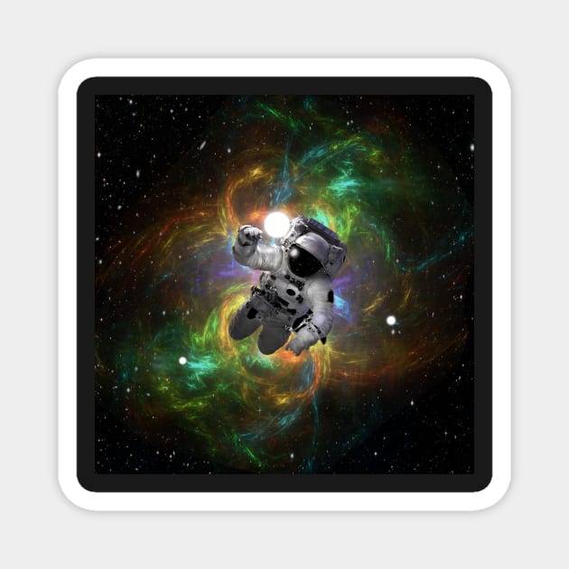 Nova Space Star Harvest Astronaut 2 Magnet by Atomus