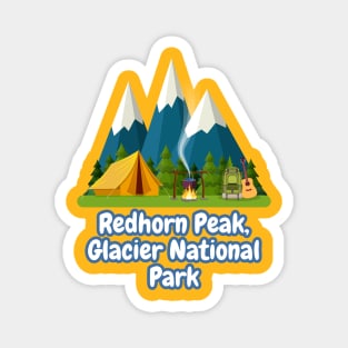 Redhorn Peak, Glacier National Park Magnet