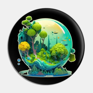 Biosphere Odyssey Pin