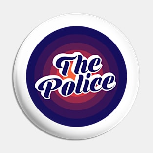THE POLICE - BLURN CIRCLE Pin