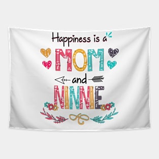 Happiness Is A Mom And Ninnie Wildflower Happy Mother's Day Tapestry