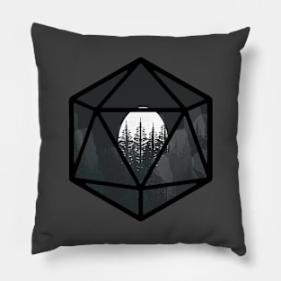 Dark Night D20 Pillow