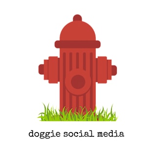 doggie social media T-Shirt