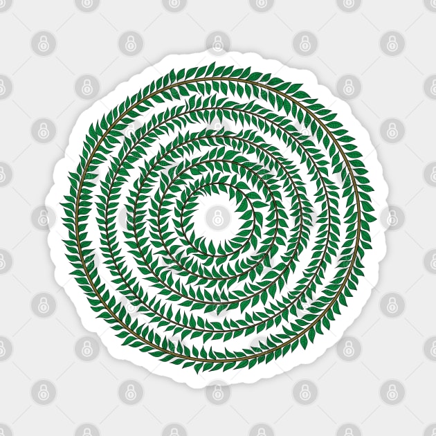 Merry go round (green) Magnet by ckai