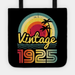 Vintage 1925 Made in 1925 98th birthday 98 years old Gift Tote