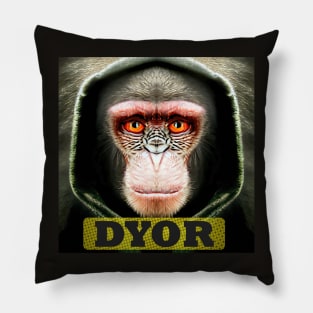 Funny Monkey Cute Apes Animals memes Pillow