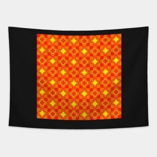 1970s mid century abstract pattern Tapestry