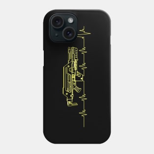 Pulse. Rifle. Yellow. Phone Case