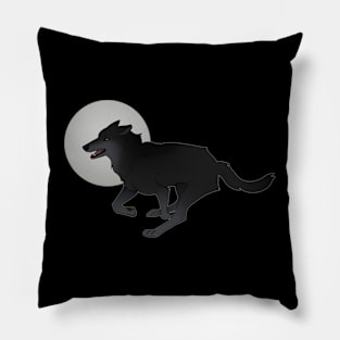 Run Wolf Run Pillow