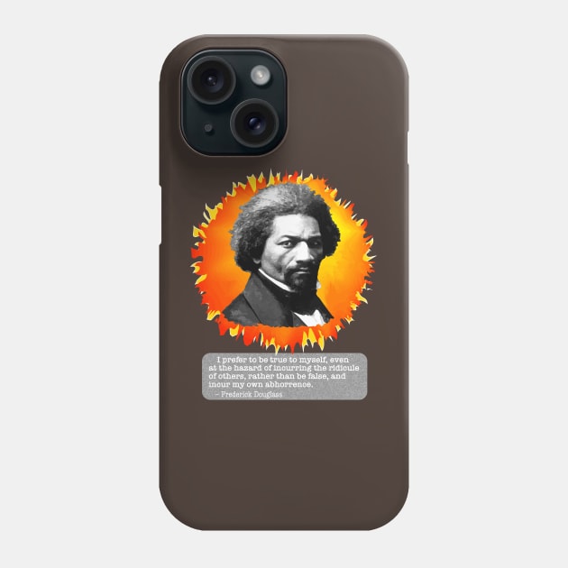 Firey Orator F Douglass Phone Case by NN Tease