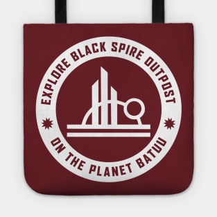 Explore Black Spire Outpost Shirt Tote