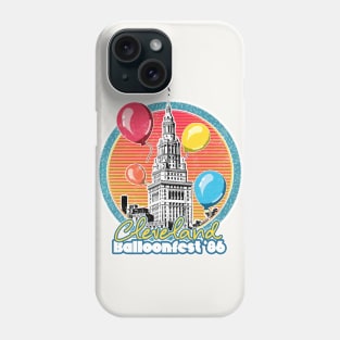 Cleveland Balloonfest 86 / Vintage Style Faded Design Phone Case