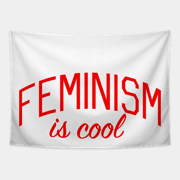 Feminism is Cool Tapestry by bickspics