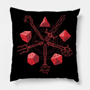 Dungeons & Dragons - Choose Your Red Weapon Pillow