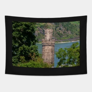 Old town, Oberwesel, Middle Rhine, Rhine, Rhineland-Palatinate, Germany Tapestry