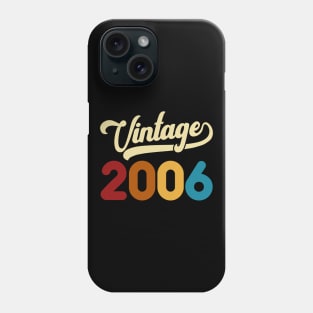 2006 Vintage Gift 14th Birthday Retro Style Phone Case