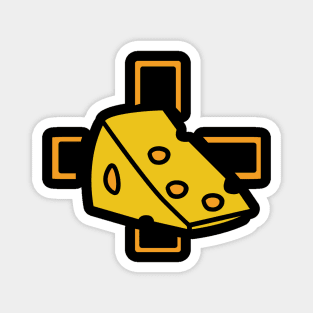 Funny Cheese-us - Jesus Pun Wordplay - Religion Magnet