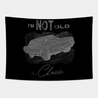 I'm Not Old I'm Classic Funny Car Graphic - Mens & Womens Tapestry