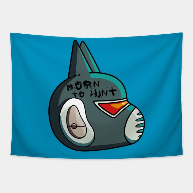 Final Space Avocato Born To Hunt Tapestry by freeves