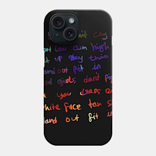 Stand Out Fit In Phone Case