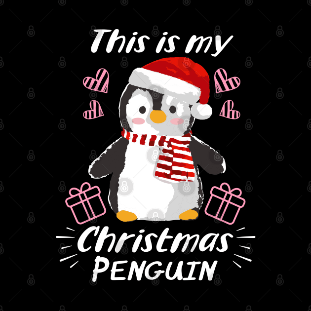 Cute and Funny Penguin This is my Christmas Penguin by dnlribeiro88