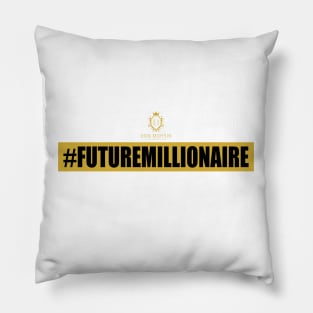 #FutureMillionaire Pillow