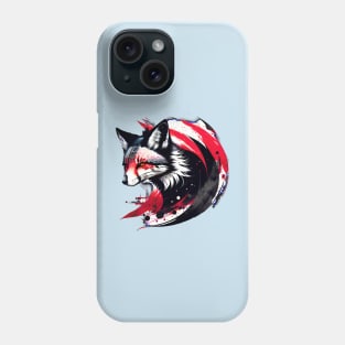 Grunge Fox Phone Case