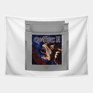 Gothic II Game Cartridge Tapestry