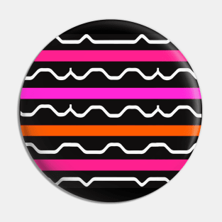 Stripes Colors BAUHAUS Pin