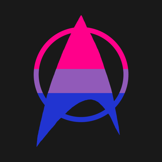 Bisexual Starfleet Pride by EmceeFrodis