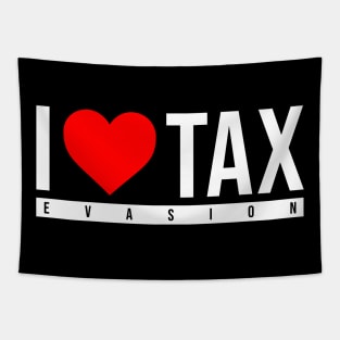 I love taxes Tapestry