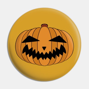 Scary Halloween Pumpkin Pin