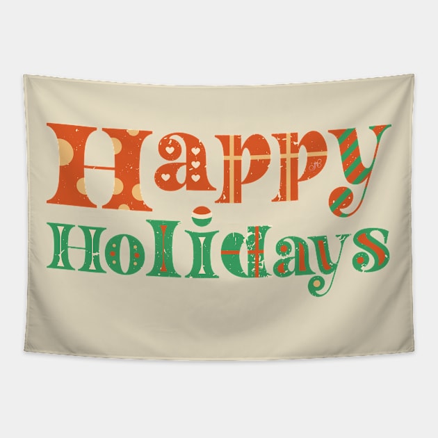 Holidays Tapestry by LibrosBOOKtique