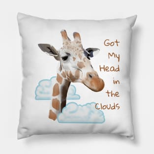 Got My Head in the Clouds Pillow