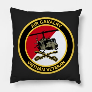 Air Cavalry Vietnam Veteran (Small logo) Pillow