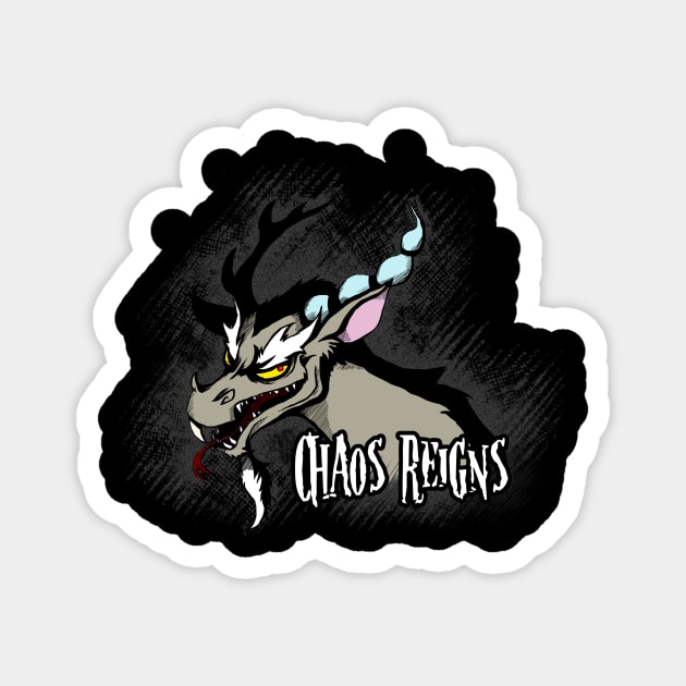 My Little Pony - Discord - Chaos Reigns Magnet by Kaiserin